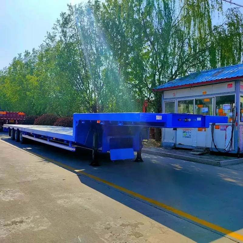 Step-Deck Semi-Trailer estandarra